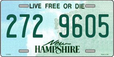 NH license plate 2729605