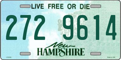 NH license plate 2729614