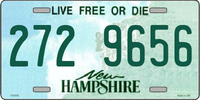 NH license plate 2729656