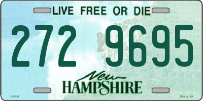NH license plate 2729695