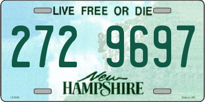 NH license plate 2729697