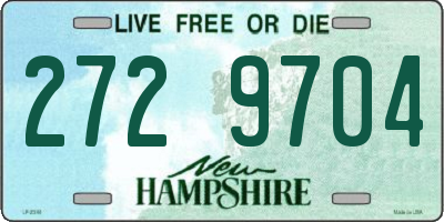 NH license plate 2729704