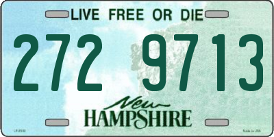 NH license plate 2729713