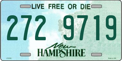 NH license plate 2729719