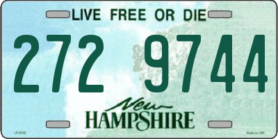 NH license plate 2729744