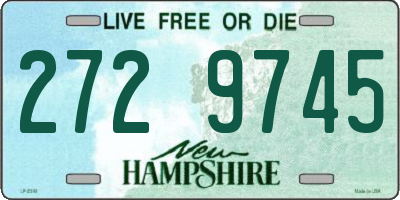 NH license plate 2729745