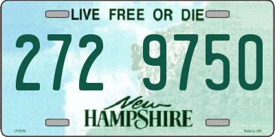 NH license plate 2729750