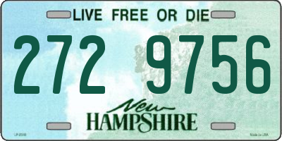 NH license plate 2729756