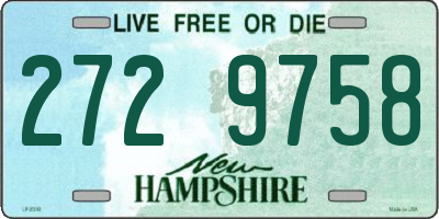 NH license plate 2729758