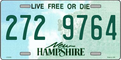 NH license plate 2729764