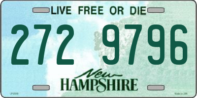 NH license plate 2729796