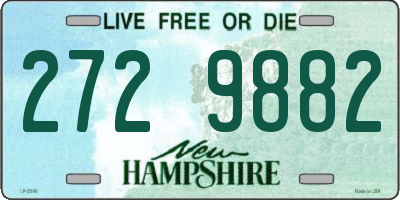 NH license plate 2729882