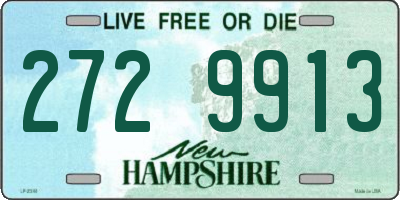 NH license plate 2729913