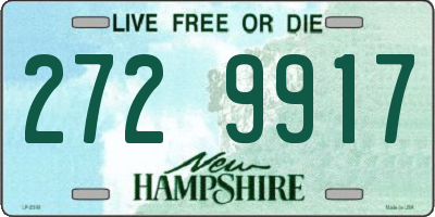 NH license plate 2729917