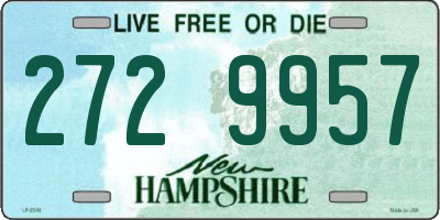 NH license plate 2729957
