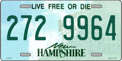 NH license plate 2729964
