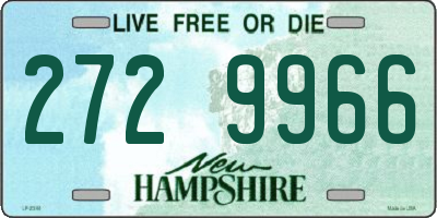 NH license plate 2729966