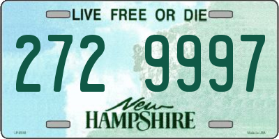 NH license plate 2729997