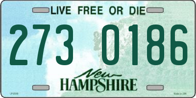 NH license plate 2730186