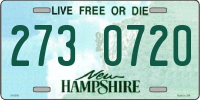 NH license plate 2730720