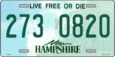 NH license plate 2730820