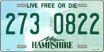 NH license plate 2730822