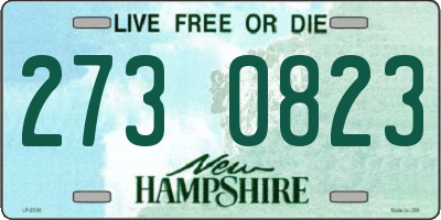 NH license plate 2730823