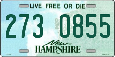 NH license plate 2730855