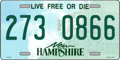 NH license plate 2730866