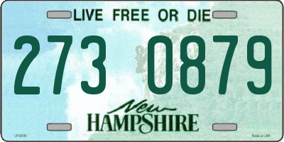 NH license plate 2730879