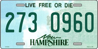 NH license plate 2730960