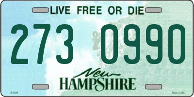 NH license plate 2730990