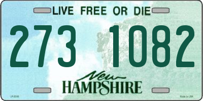 NH license plate 2731082