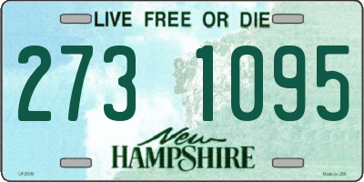NH license plate 2731095
