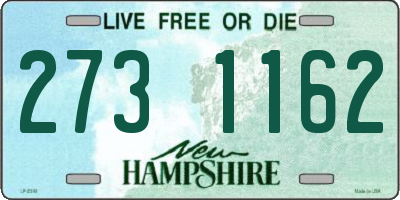 NH license plate 2731162