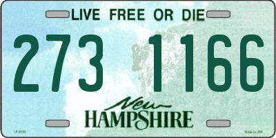 NH license plate 2731166