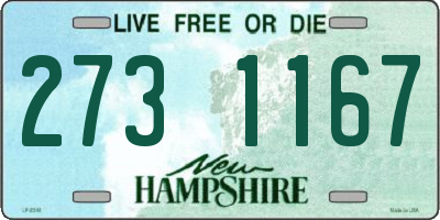 NH license plate 2731167