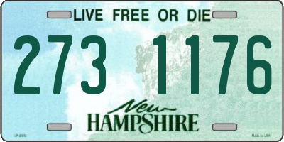 NH license plate 2731176