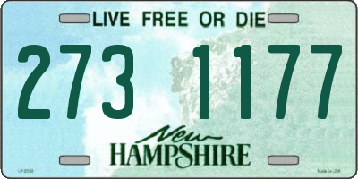 NH license plate 2731177