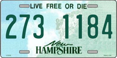 NH license plate 2731184