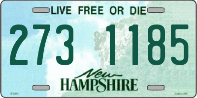 NH license plate 2731185
