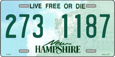 NH license plate 2731187