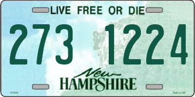 NH license plate 2731224