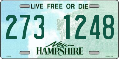 NH license plate 2731248