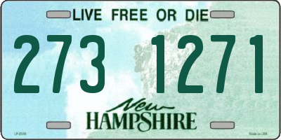 NH license plate 2731271