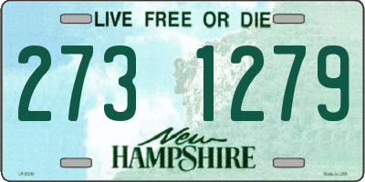 NH license plate 2731279