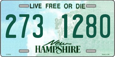 NH license plate 2731280