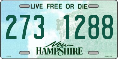 NH license plate 2731288