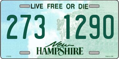 NH license plate 2731290