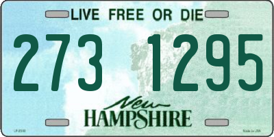 NH license plate 2731295